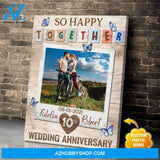 Custom Canvas Prints Personalized Photo Gifts 10th Wedding Anniversary Gifts For Couple Wall Art Ohcanvas