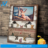 Custom Canvas Prints Personalized Photo Gifts 50th Wedding Anniversary Gifts For Couple Wall Art Ohcanvas