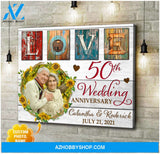 Custom Canvas Prints Personalized Photo Gifts 50th Wedding Anniversary Gifts For Couple Wall Art Ohcanvas