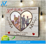 Custom Canvas Prints Personalized Photo Gifts 50th Wedding Anniversary Gifts For Couple Wall Art Ohcanvas