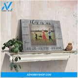 Custom Canvas Prints Personalized Photo Gifts Beautiful Family Gifts This Is Us Ohcanvas