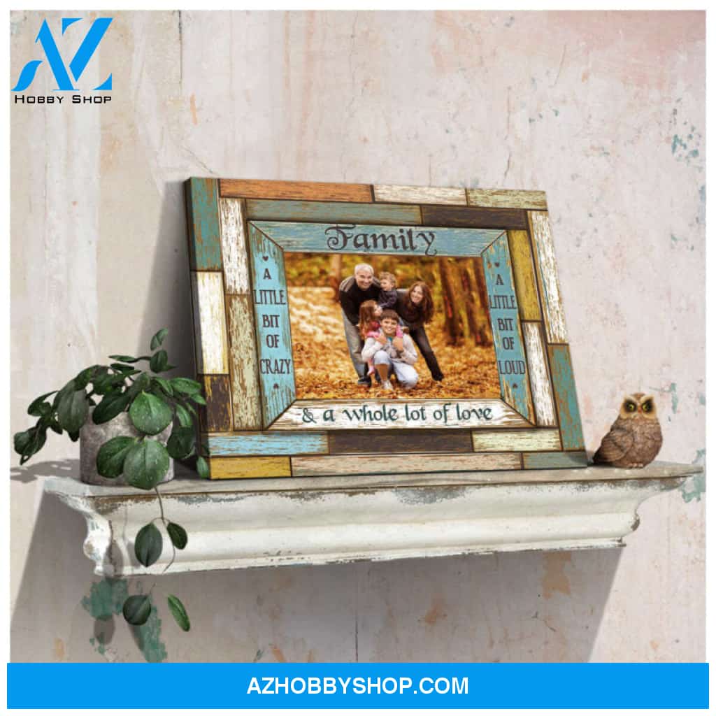 Custom Canvas Prints Personalized Photo Gifts Family A Whole Lot Of Love Ohcanvas