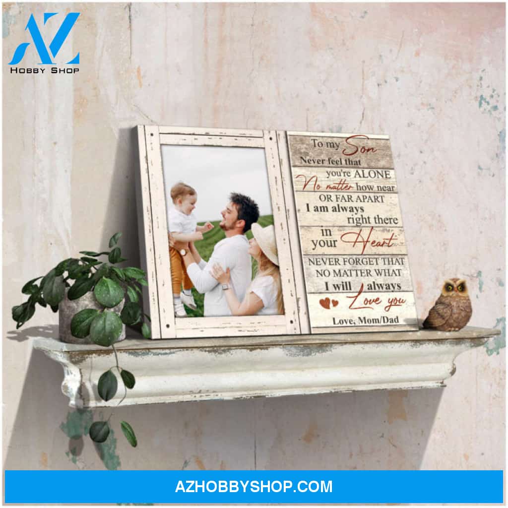 Custom Canvas Prints Personalized Photo Gifts Gift for Son I will always love you Ohcanvas