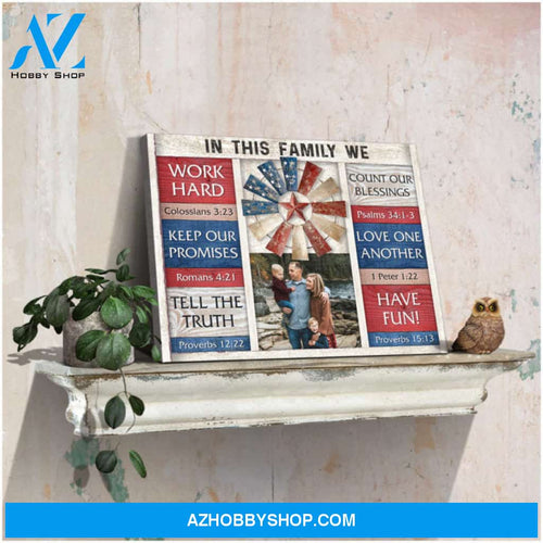 Custom Canvas Prints Personalized Photo Gifts In This Family We Ohcanvas