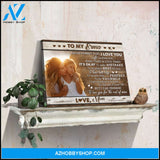 Custom Canvas Prints Personalized Photo Gifts To my Daughter or Son Never forget that I love you Ohcanvas