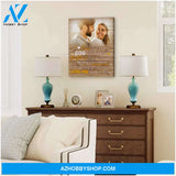 Custom Canvas Prints Personalized Wedding Anniversary Gifts Photo Gifts Once Upon A Time Wall Art Decor Ohcanvas