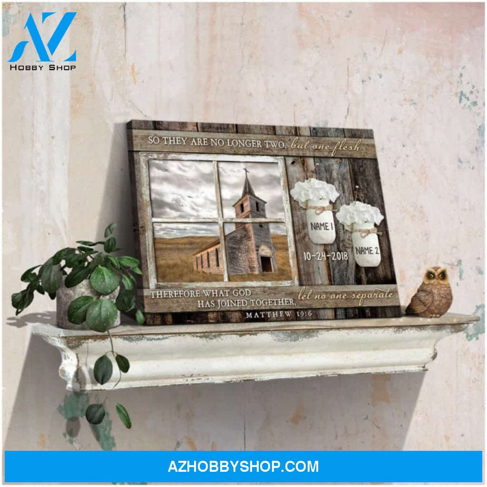 Custom Canvas Prints Personalized Wedding Anniversary Gifts So they are no longer two Ohcanvas