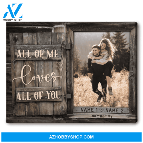 Custom Canvas Prints Personalized Wedding Gifts Anniversary Gifts For Her For Him Ohcanvas