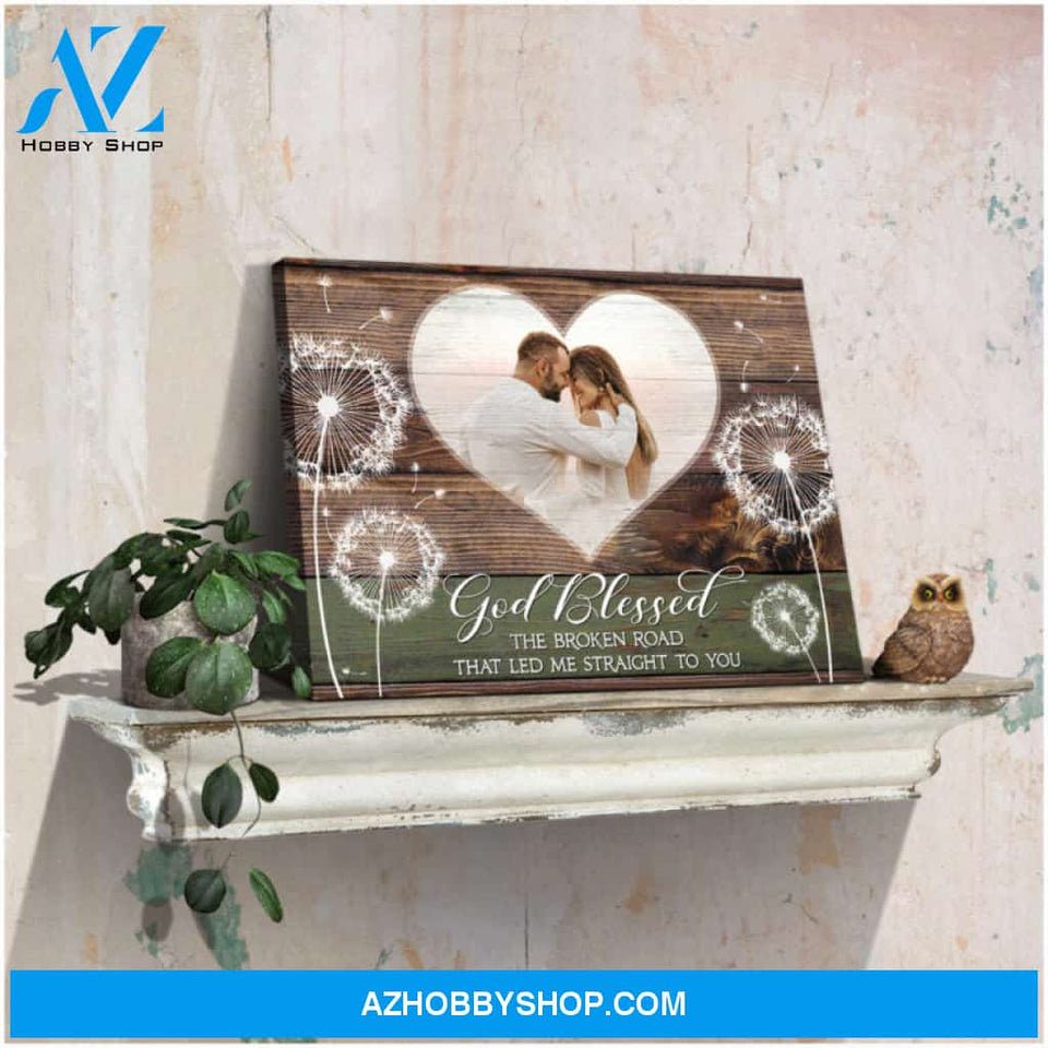 Custom Canvas Prints Wedding Anniversary Gifts Personalized Photo Gifts Beautiful Dandelions Art Ohcanvas