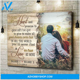 Custom Canvas Prints Wedding Anniversary Gifts Personalized Photo With Song Lyrics Wall Art Decor Ohcanvas