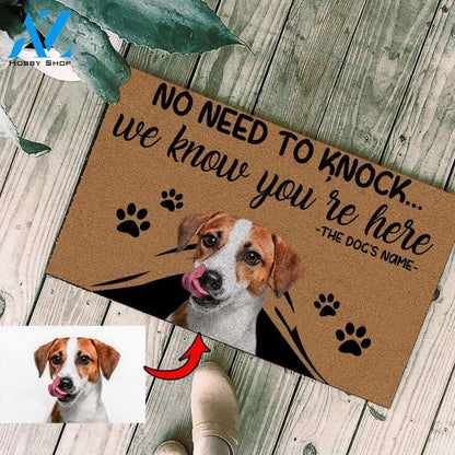 Custom Dog Name Doormat #0510H