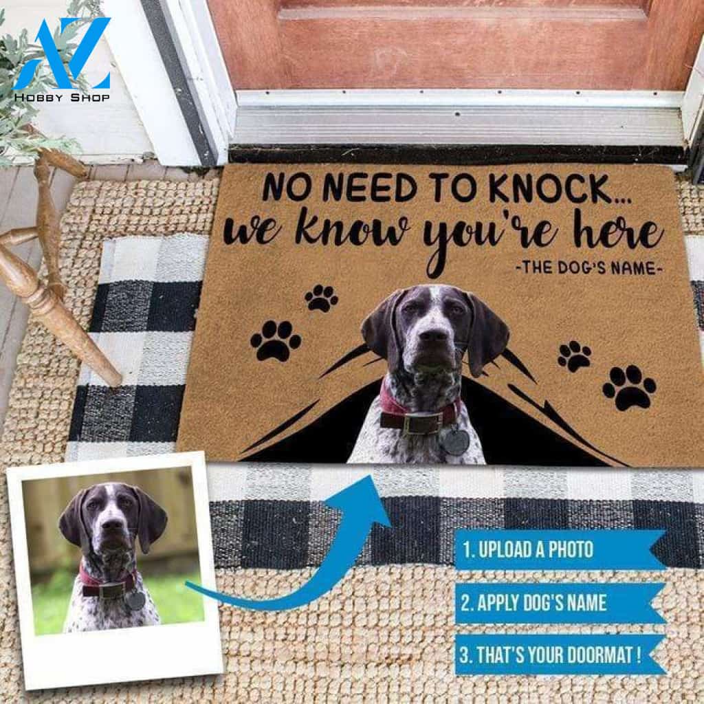 Custom Dog Name Doormat #0510H