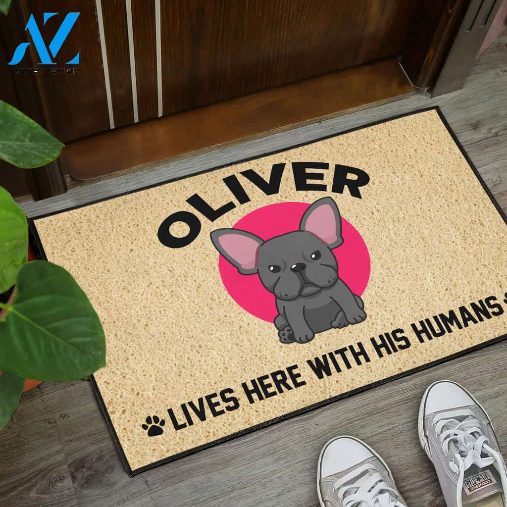 Custom Frenchie Doormat