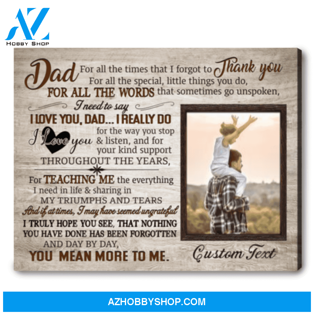 Custom Father's Day Gift Best Gift For New Dad Personalized Gift For Dad
