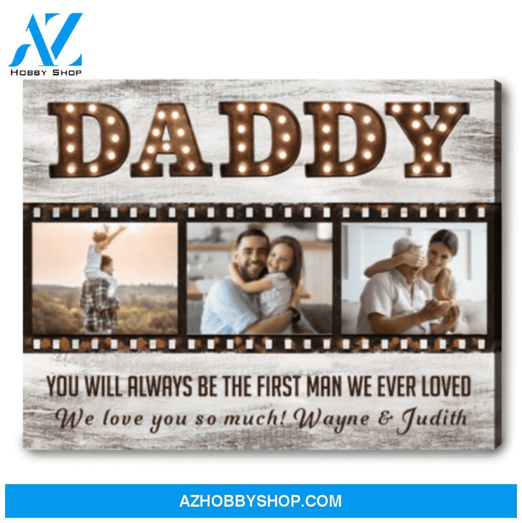 Custom Father's Day Gift Personalized Photo Gift For Dad