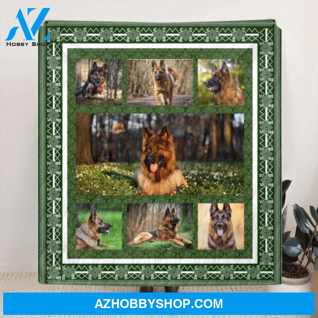 Custom Personalized Photo Collage Dog/Cat Quilt/ Fleece Blanket - Best Gift For Dog/Cat Lover