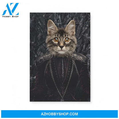 Custom Pet Portrait, Queen Of Seven Kingdoms Canvas Prints