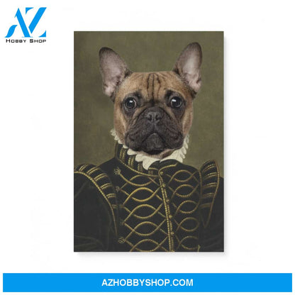 Custom Pet Portrait, The Noble Canvas Prints