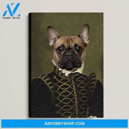 Custom Pet Portrait, The Noble Canvas Prints