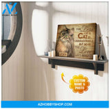 Ohcanvas Custom Photo and Name The loss of Cat Wall Art Decor