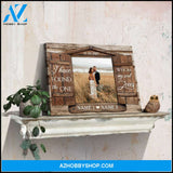 Custom Photo Canvas, Personalized Wedding Anniversary Gifts, Window I have found the one Ohcanvas