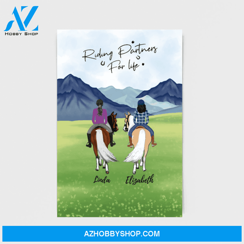 Custom Riding Partners Premium Canvas