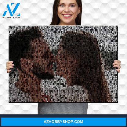 Custom Thousand Words Premium Canvas