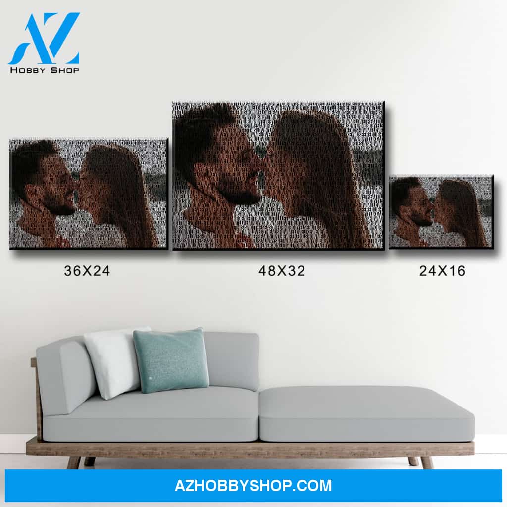 Custom Thousand Words Premium Canvas