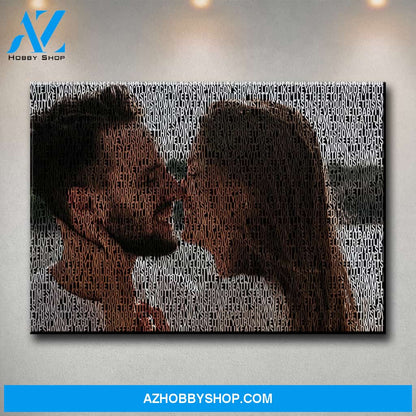 Custom Thousand Words Premium Canvas