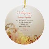 Custom Name & Year Nun, 60Th Anniversary Religious Ceramic Ornament