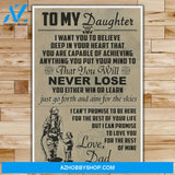 Customed Dad To Daughter - English - Firefighter Posters 
