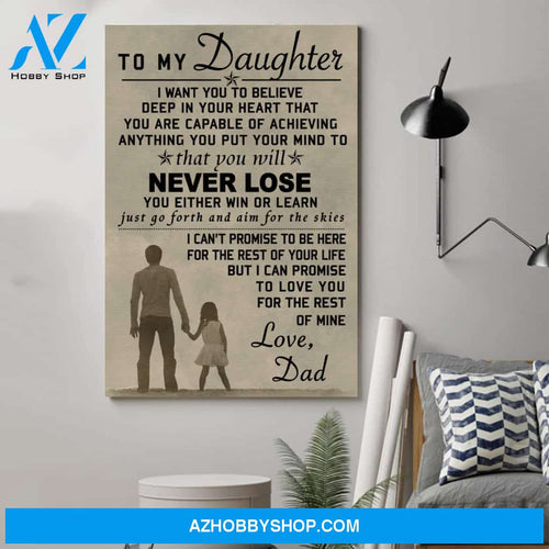Customed Family Poster - To My Daughterposters