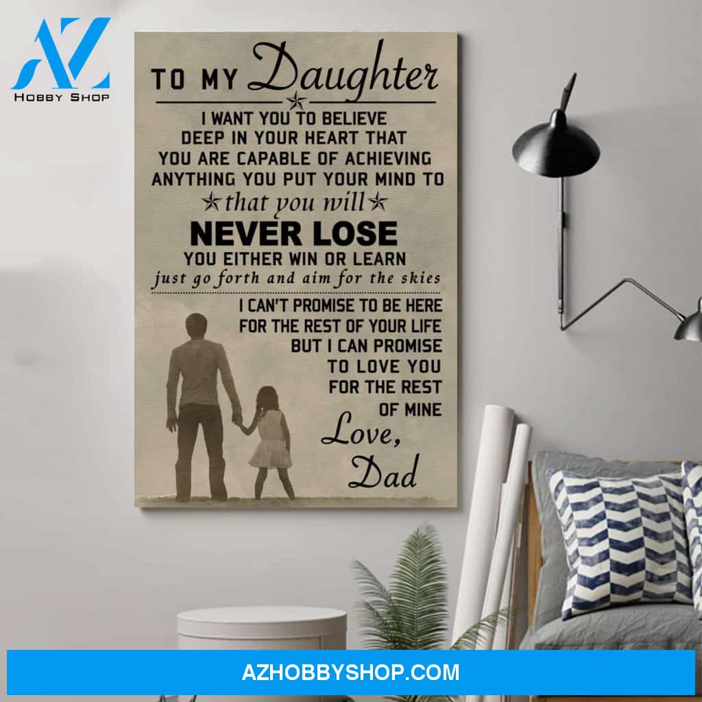 Customed Family Poster - To My Daughterposters