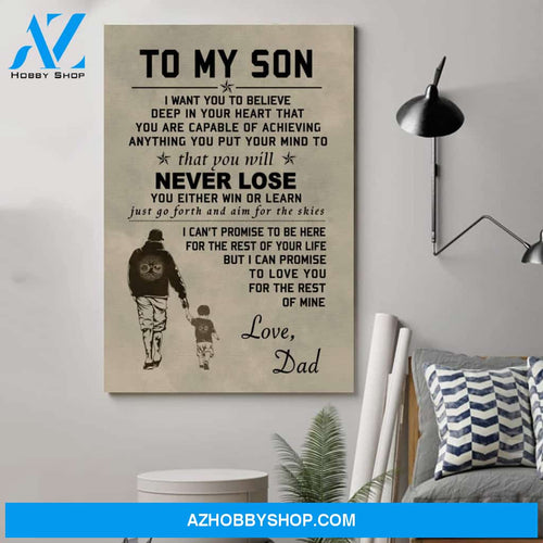 Customed Family Poster - To My Sonposters 