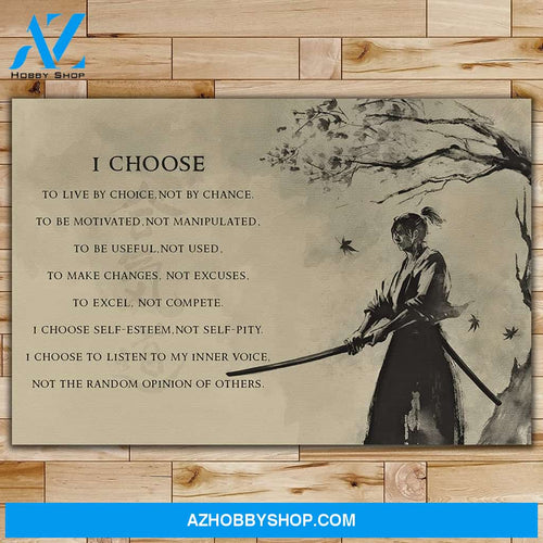 Customed I Choose - English - Aikido Posters