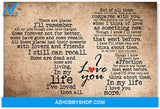 Customed I Love You Birthday Gifts For Wife Posters