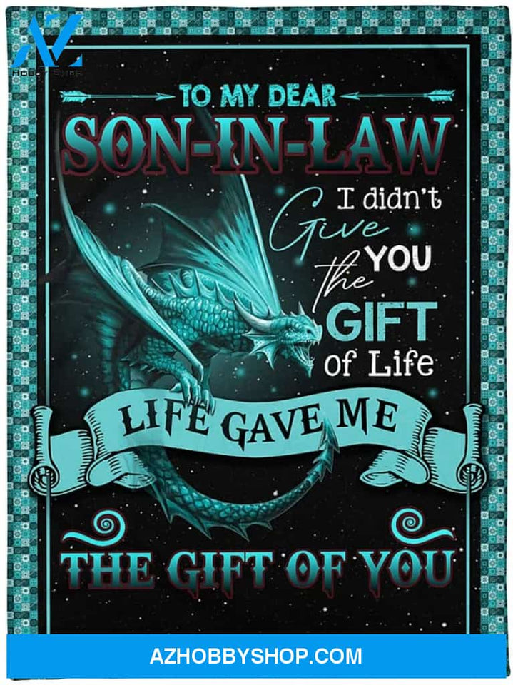 Customed Mom To Son In Law Fleece 