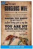 Customed To My Gorgeous Wife Gifts For Wife Birthday Posters