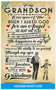 Customed To My Grandson You Are My Sunshine Posters