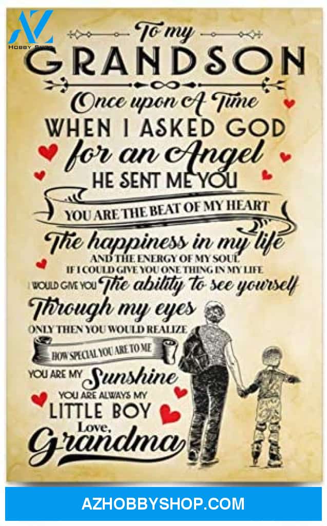 Customed To My Grandson You Are My Sunshine Posters