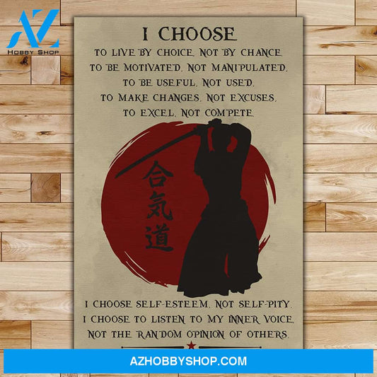 Customized I Choose - English - Aikido 