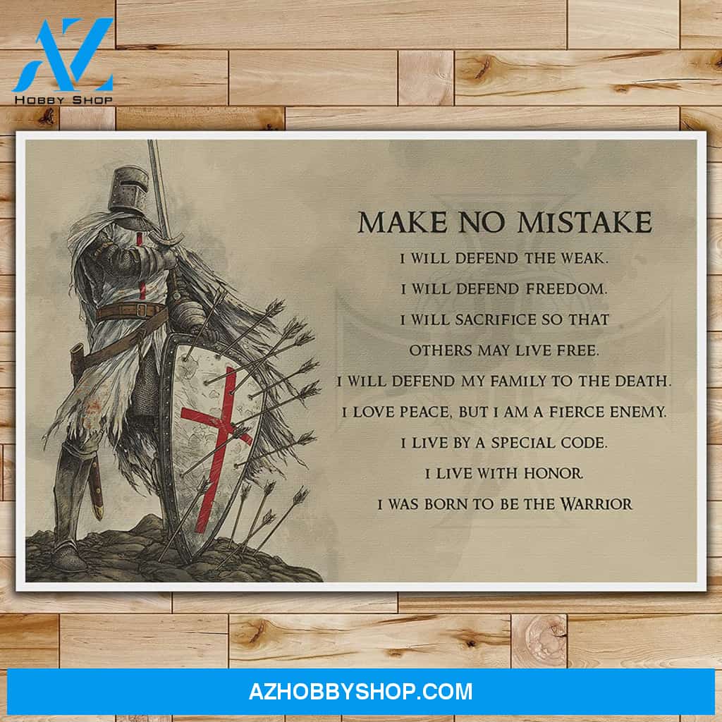 Customized Make No Mistake - English - Knight Templar 