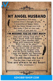 Customized My Angel Husband Birthday Gifts For Husband Posters