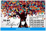 Customized To My Husband Best Birthday Gifts For Husband Posters