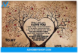 Customized To My Husband Birthday Gifts For Husband Posters