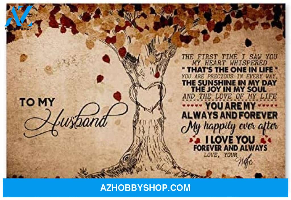 Customized To My Husband Romantic Gifts For Husband Posters