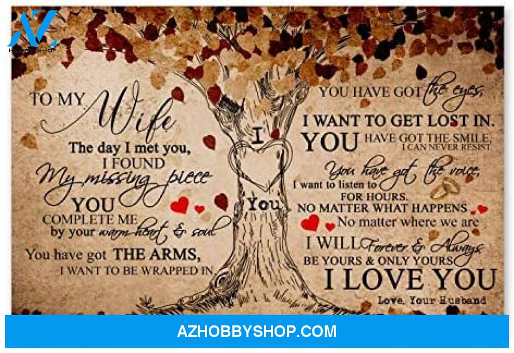 Customized To My Wife Best Wife Gifts For Anniversary Posters