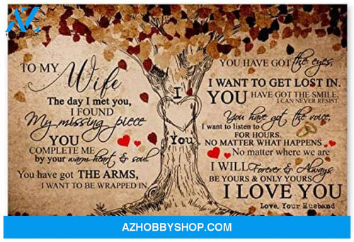 Customized To My Wife Best Wife Gifts For Anniversary Posters