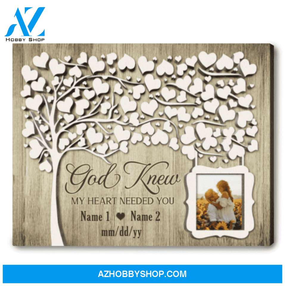 Customized Wedding Gifts Beautiful Tree Art Multiple Quote Canvas Print Ohcanvas
