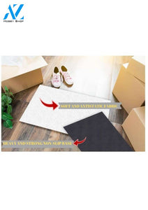 Cute Bear Doormat/ Front Doormat / Housewarming Gift / Multipurpose Doormat / Funny doormat/ Home decor / Door mat